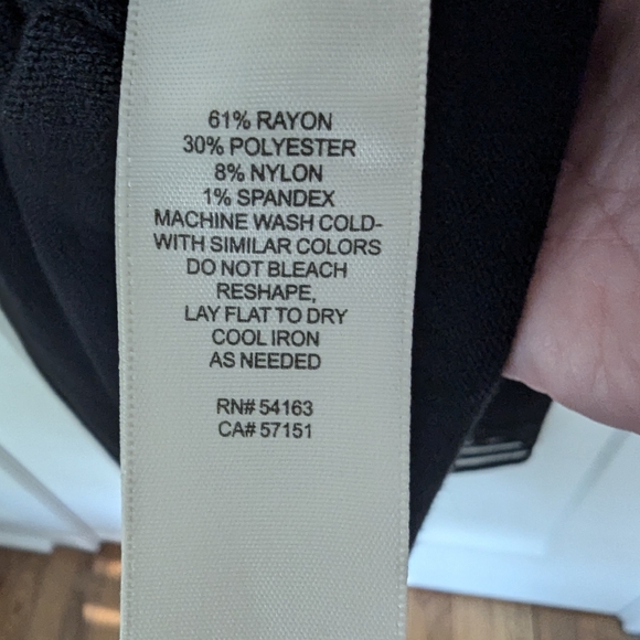 Eliza J Black Fit & Flare Dress. Size 1X - Picture 6 of 7